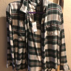 American eagle ahh-mazingly soft shirt jacket